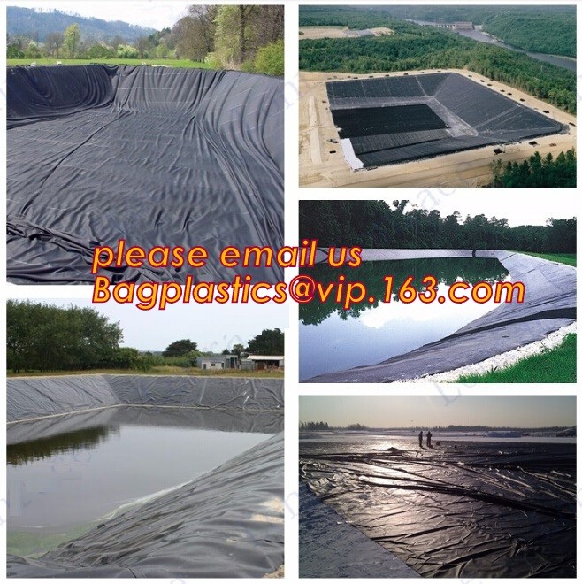 HDPE Geomembrane for Stock Water Tanks Liner,seepage-proofing HDPE film, 00:10 Fish Farm Pond Liner HDPE Geomembrane p