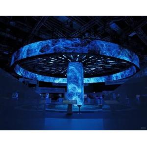 Customized Size Soft Film Group Advertising Flexible LED Full Color Screen 4mm