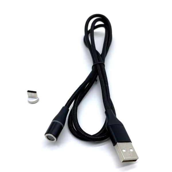Quality Fast Charging 5A 6A 3 In 1 Magnetic USB Cable Flexible USB C Micro USB for sale