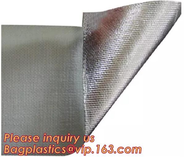 Foil crim kraft insulation,Alu foil FSK insulation, FOIL scrim kraft facing, reflective aluminium foil insulation,bonded