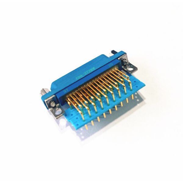 MIL-DTL-83513 J30-37ZKW 37Pin Micro D Rectangular Connector Right Angle PCB Mount with Metal Body