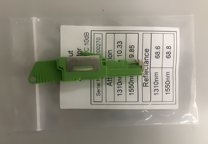 Fixed Fiber Optic Attenuator Single Mode E2000 Advanced Optical Components