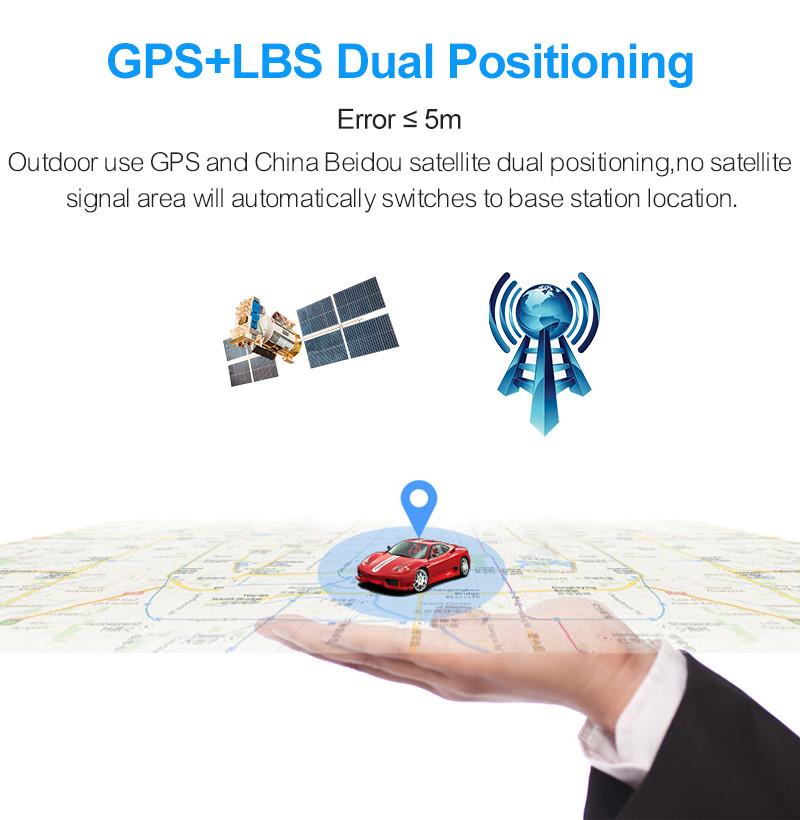 L58mm Programmable 3D Axis Sensor 4g LTE OBD GPS Tracker 57g