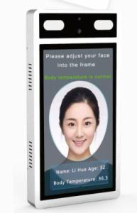 China Touchless Security Camera For Measuring The Temperature Of The Body With Access Control Face Recognition wholesale