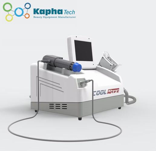 Quality 4 Handles Type Extracorporeal Shock Wave Therapy Machine , Cryolipolysis Machine For Home Use for sale