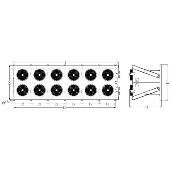Two Phase Immersion Liquid Cooling Dry Chiller For Submeraged Cooling System