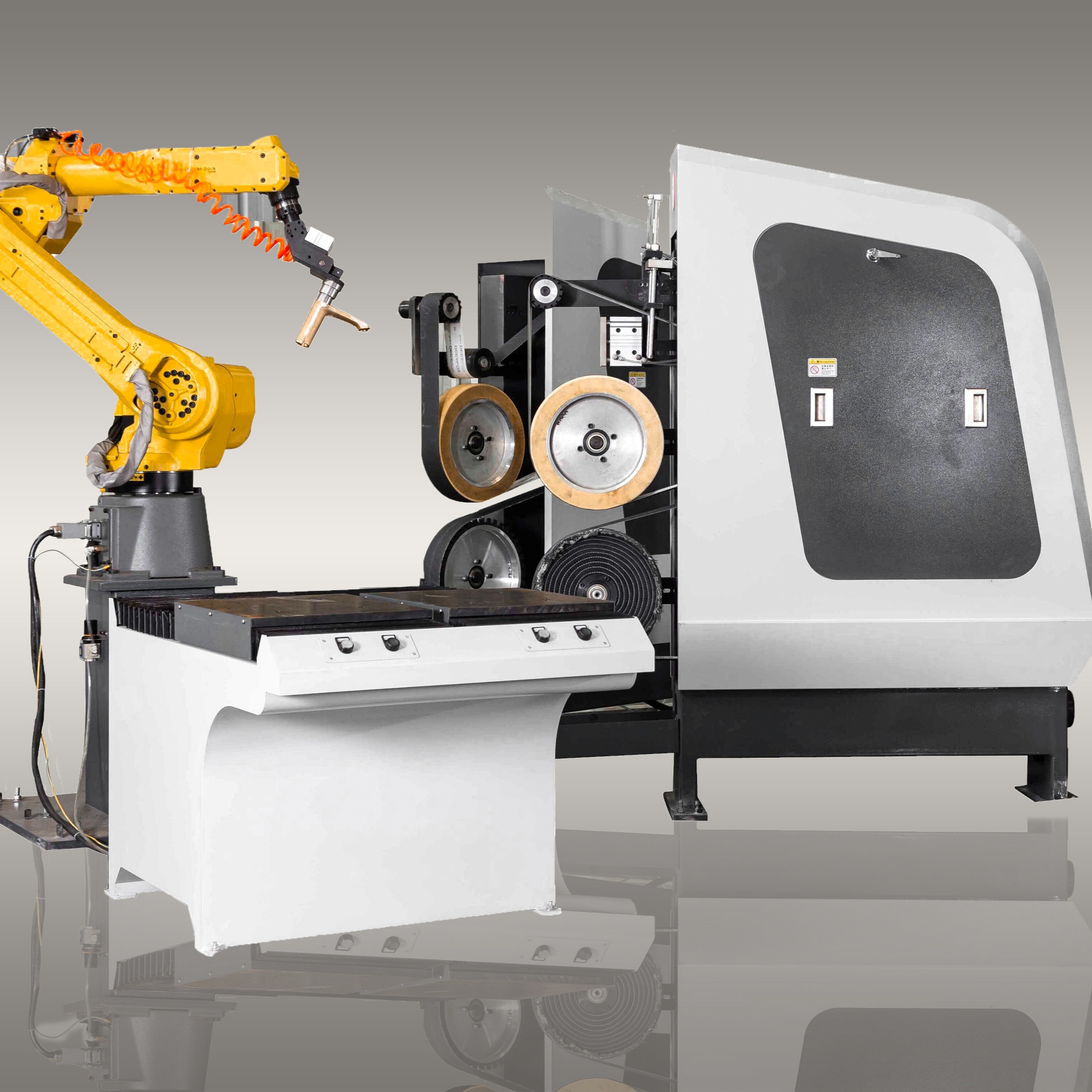 CE ISO 6 Axis CNC Robot Grinding Machine Automatic Programming