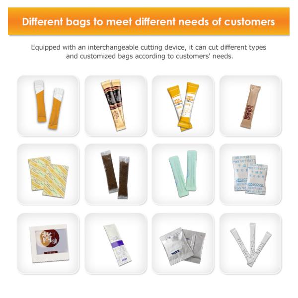 Multi Lane Coffee Powder Packing Machine Sachet Ketchup Stick Liquid Packing Machine