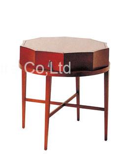 Quality Rubber Wood Coffee Table With Drawers Modern Design Unique End Tables for sale