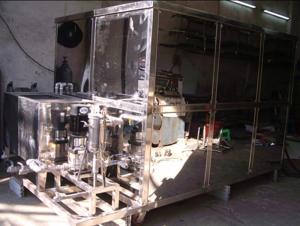 China 3 Tanks Ultrasonic Engine Block Cleaning Equipment Stainless Steel 304 For Marine Parts on sale