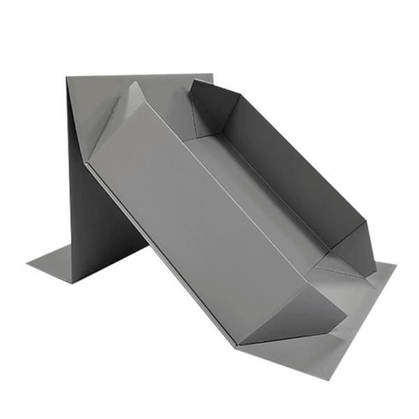 Custom Folding Magnetic Rigid Collapsible Box With Embossing Printing Handling