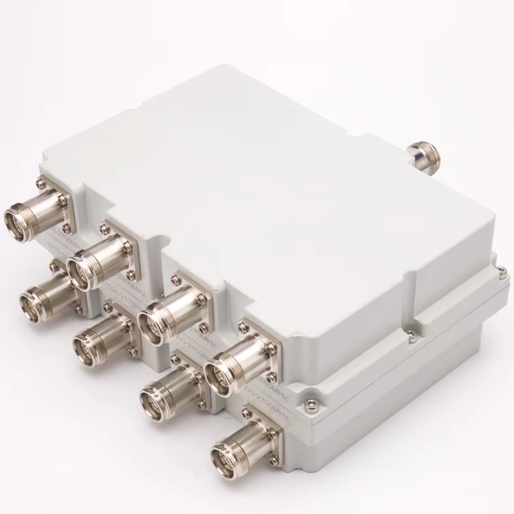 Hot Sale RF Combiner Low Pim -112dbc 1920-2170 2300-2400MHz 300W Triplexer RF Diplexer with 4.3-10 Female Connector