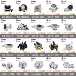079121012D 079121010D 079121010C 079121115BA 079121014F Water Pump Q7 ZPY
