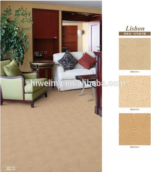 Quality Luxury wool floor carpet for meeting room,reception hall,VIP room for sale