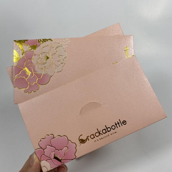 350g Paper Paperboard Custom Red Packet Handmade Red Envelope For Gift Presentation