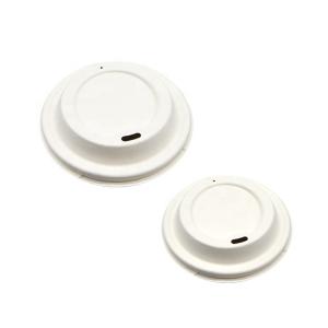China 80mm Compostable Biodegradable Coffee Cup Lids SGS CE on sale