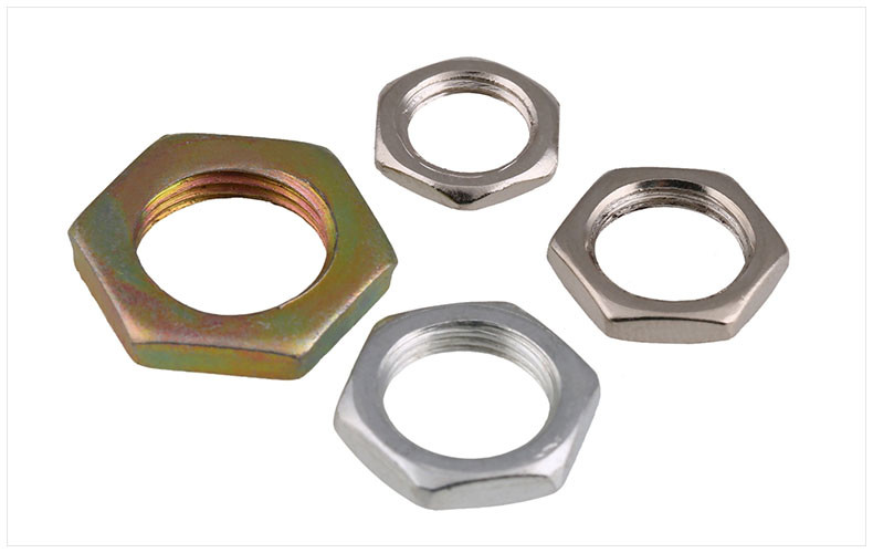 DIN439B Zinc Plated Steel Thin Hexagon Nuts Cheap Price Jam Nuts