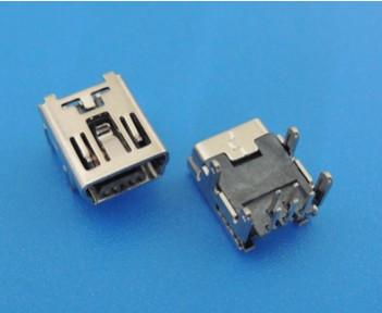 Quality 5pf 4pin Long Pin Micro USB Connector High Temperature Fast Transfer For Computer Machine for sale