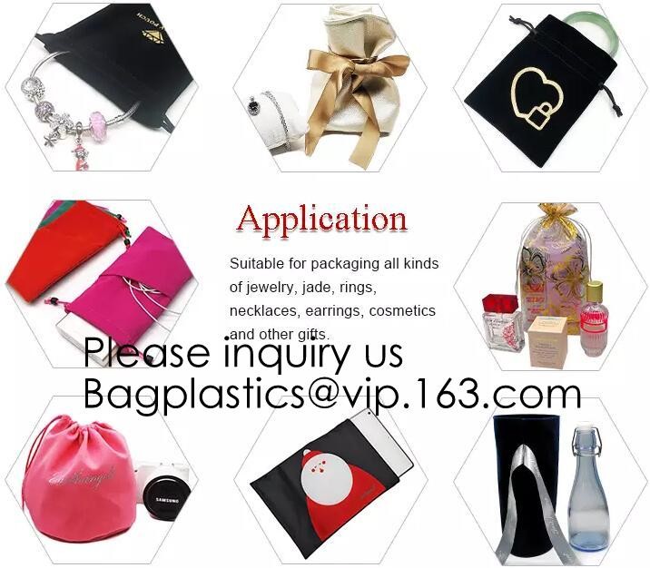 PU Leather Drawstring Pouch For Key,Red Wine PU Leather Drawstring Bag For Gift,Waterproof Leather Drawstring Bag PACK