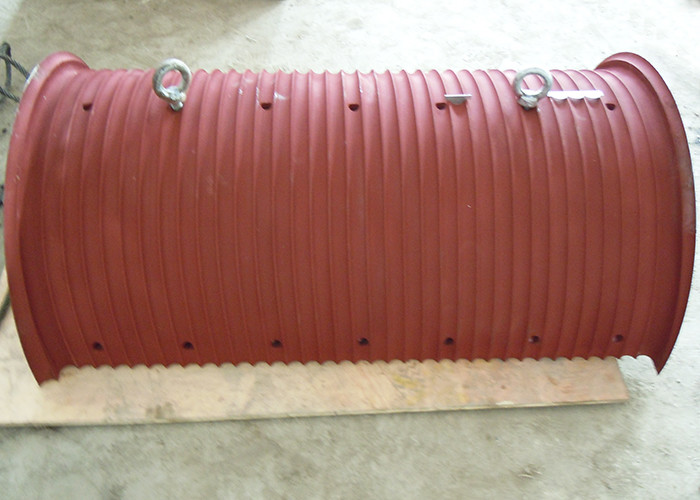 Multi Layer Lebus Groove Sleeve For Winding And Spooling Wire Rope Device