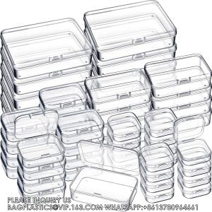 China Storage Containers Rectangular Empty Small Plastic Containers For Small Items Art Craft Jewelry Projects wholesale