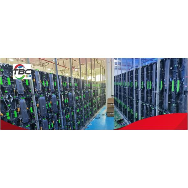 P3.91mm P4.81mm Curved LED Wall Wide Viewing Angle For Stage