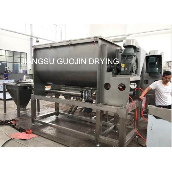 5.5KW 66R/Min SS Horizontal Spiral Ribbon Mixer