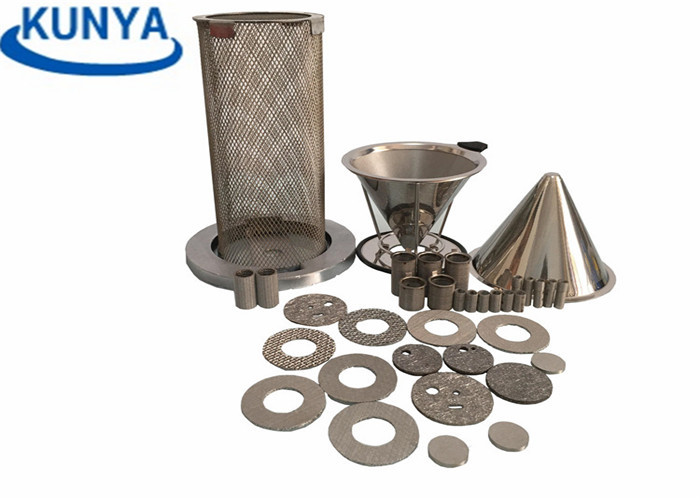 Standard 5 Layer 99% Ss Sintered Filter Cartridge Dutch Weave