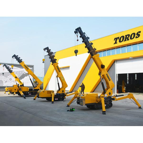 16m Max Lifting Height Spider Crawler Crane 360 Degree Swivel CE Certified