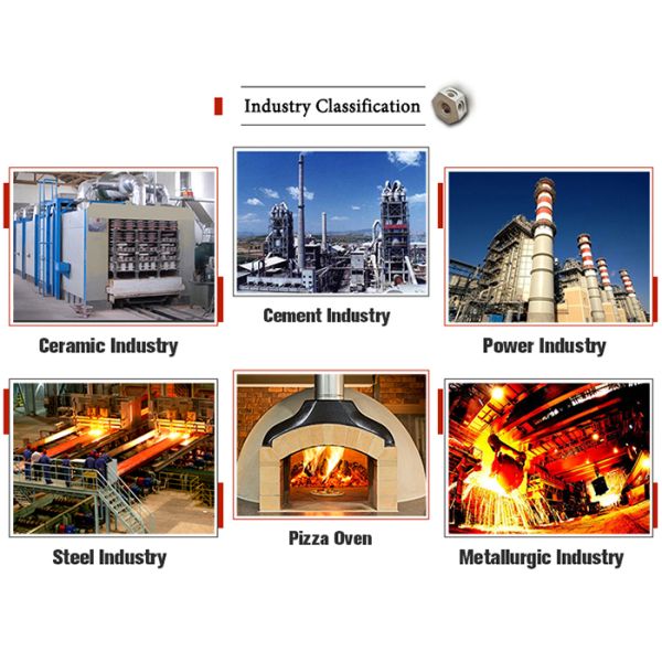 1300 - 1800C Refractoriness Fire Clay Brick For Traditional Chimney Hearth Building