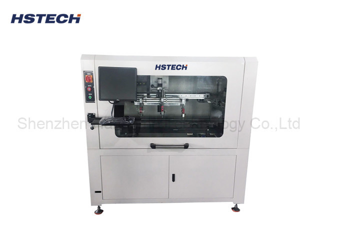 3 Axis Glue Dispensing Machine Stainless Steel Machine Body Windows Operation