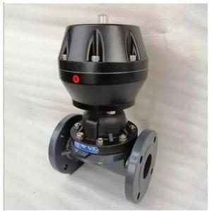 0.7Mpa Double Flanged PP DN300 Pneumatic Diaphragm Valve