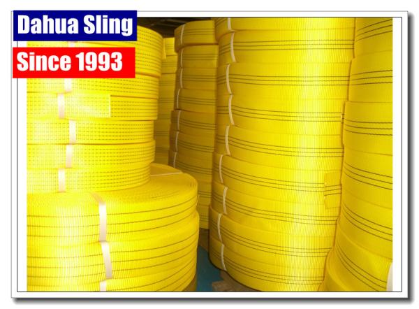 Quality Long Polyester Webbing Belt , 25mm Webbing Strap 100ft / Roll Packing for sale