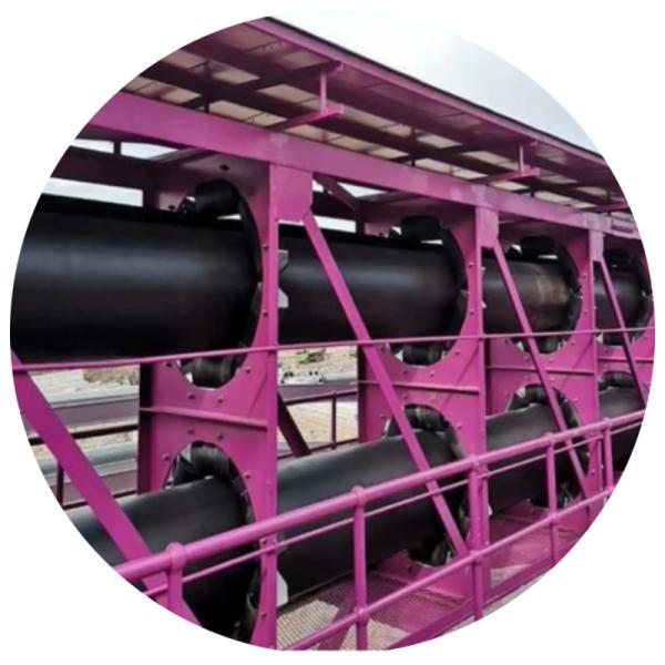 Pipe Multi Ply Textile Conveyor Belt