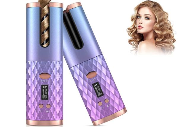 Quality Portable 35W Auto Rotating Hair Curler With 6 Temps And Timers for sale
