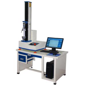 China Single Column Electronic Tensile Strength Testing Machine For Hardware Rubber wholesale