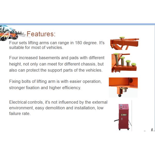 AA4C Automobile Scissor Lift In Ground Car Lift For Spray Booth Floor Scissor Lift AA-ACR3014