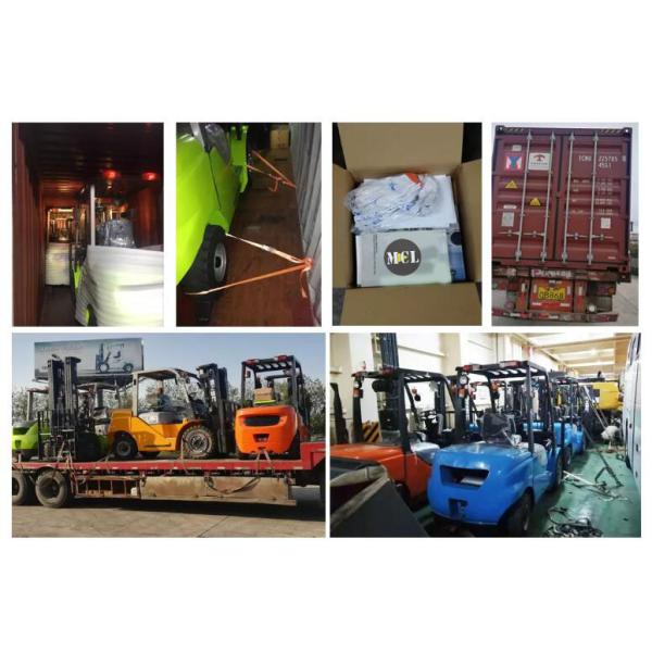 Four Wheel Diesel Powered Forklift 2 Ton Multifunctional For Industrial