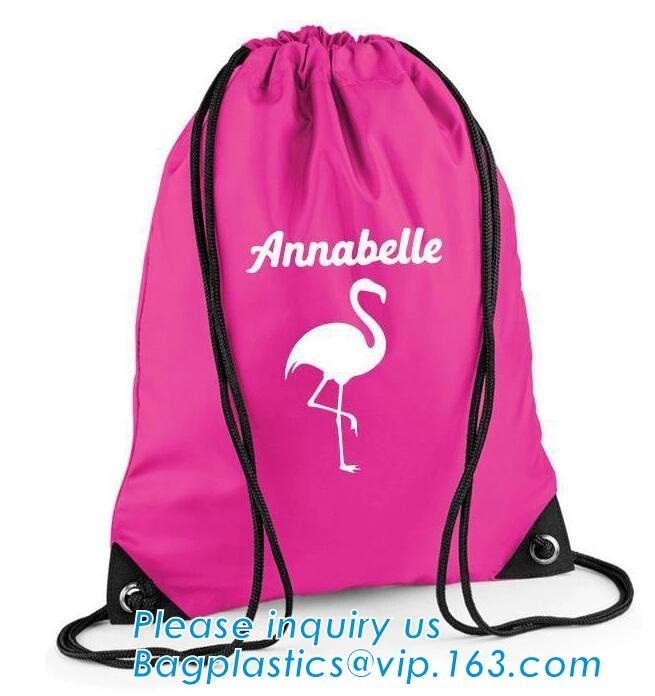 Cheap Custom Wholesale Promotion Canvas Cotton Drawstring Bag, Waterproof Mini Nylon Polyester Drawstring Bag bagplastic