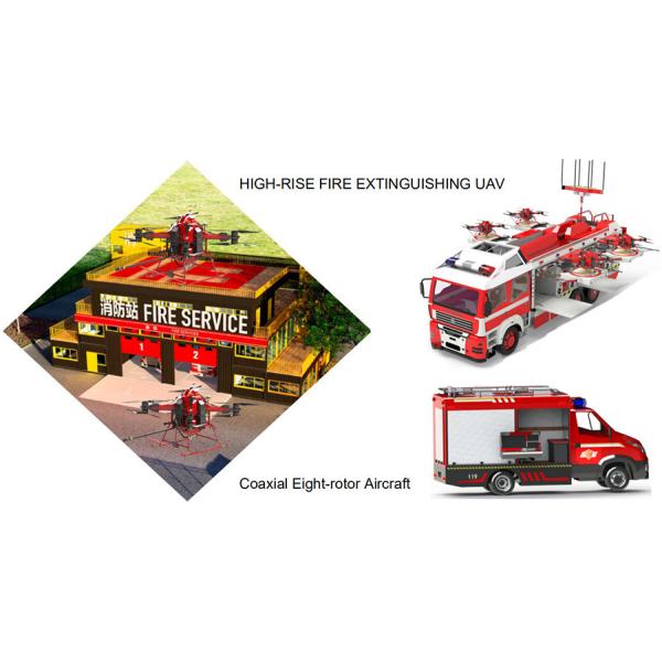 CAFS and Water Mist Fire Fighting Drone and Fire Extinguishing UAV