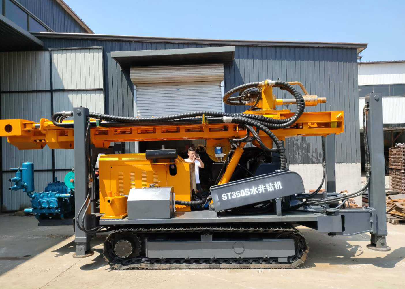 Mobile Geologic Investigation Mining Well Drilling Equipment Portable Low Noise