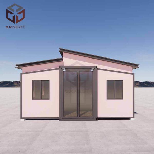 Quality Prebuilt Flat Pack Modular Buildings Prefab Expandable House Customized for sale