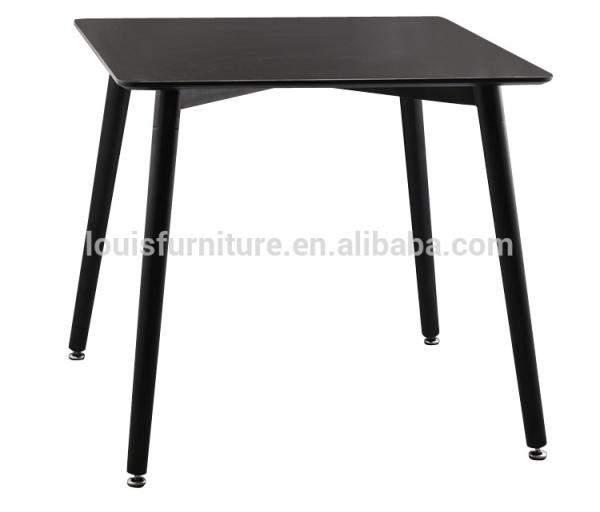 Quality square coffee table wooden center table with Smooth Corner Wooden square center table With Adjustment Foot for sale