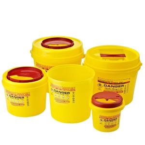 Hospital Syringe Sharp Medical Waste Containers Medical Biohazard Sharp Needle Disposal Container for Sharps