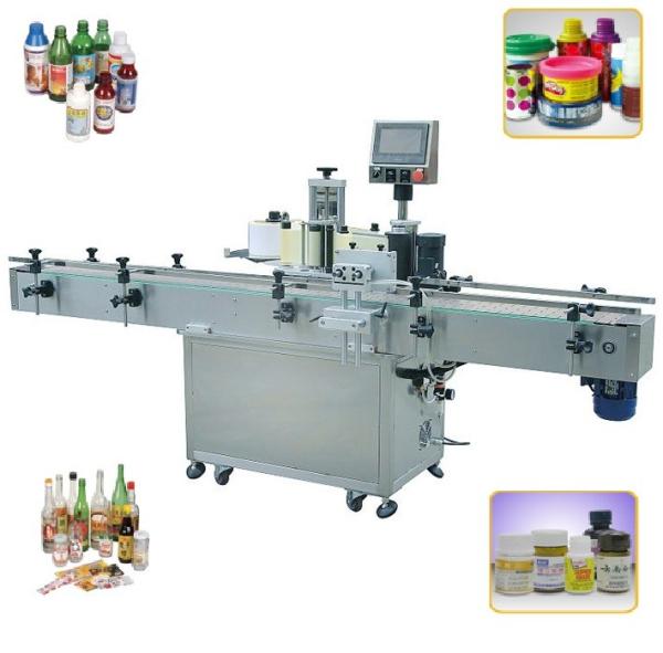 Quality WEINVIEW Automatic Tabletop Pill Bottle Labeling Machine Wine Sticker 800W for sale