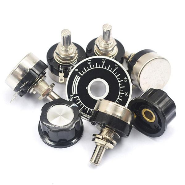 Quality RV24YN20S carbon film adjustable single-turn potentiometer rotary variable resistor for sale