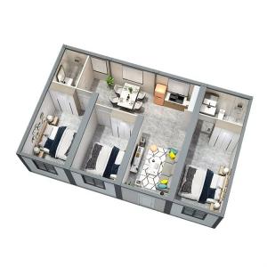 Shipping Container Homes Tiny Portable House With Bathroom And Kitchen Homes With Insulation