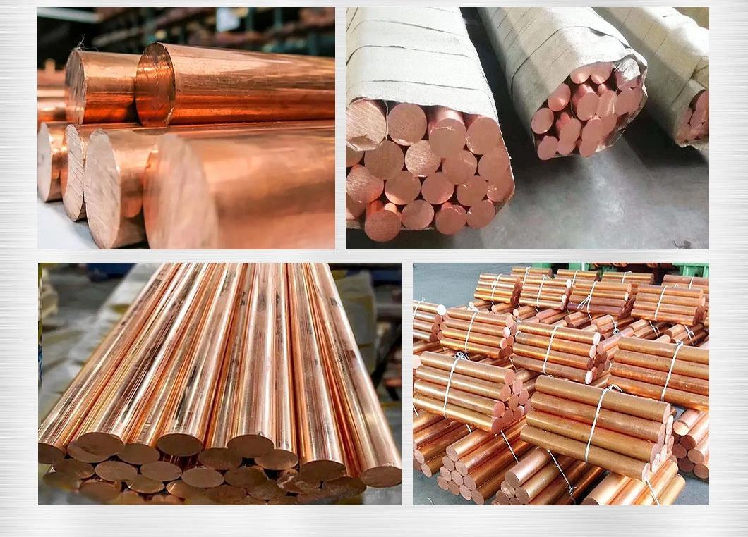Customized Design Round Rod 10mm Brass Processing Electrolytic Brass Flat Bar