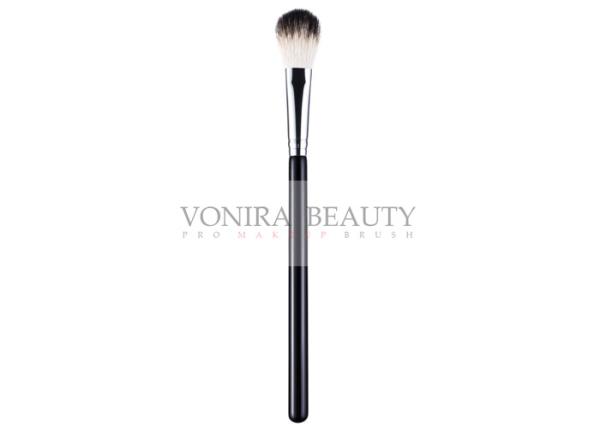 Quality Goat Hair Professional Individual Makeup Brushes / Face Powder Brush With Long Handle for sale