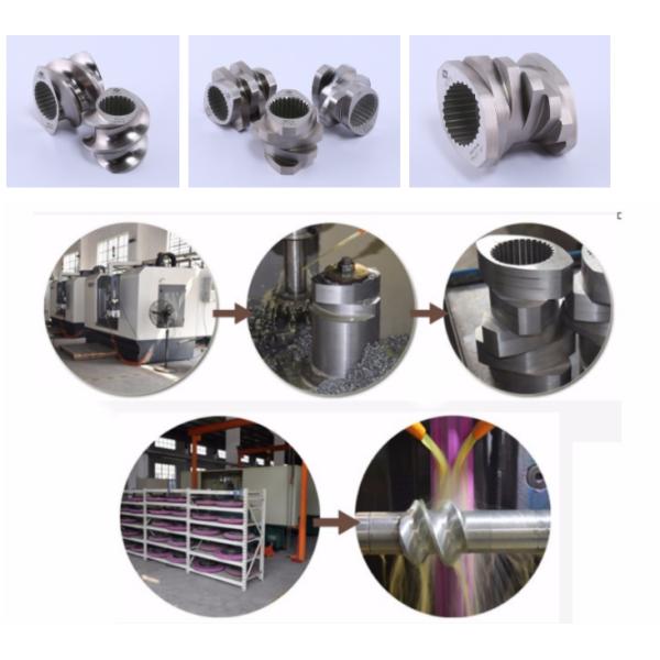 HIP Process Twin Screw Extruder Elements 316L Customized